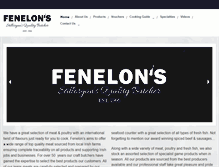 Tablet Screenshot of fenelons.ie